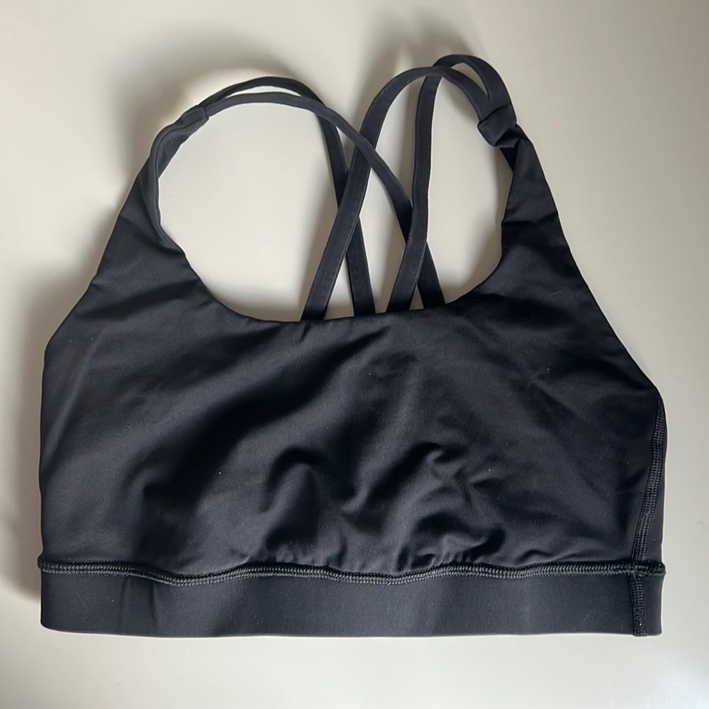 NEW Lululemon Energy Sports Bra in Black